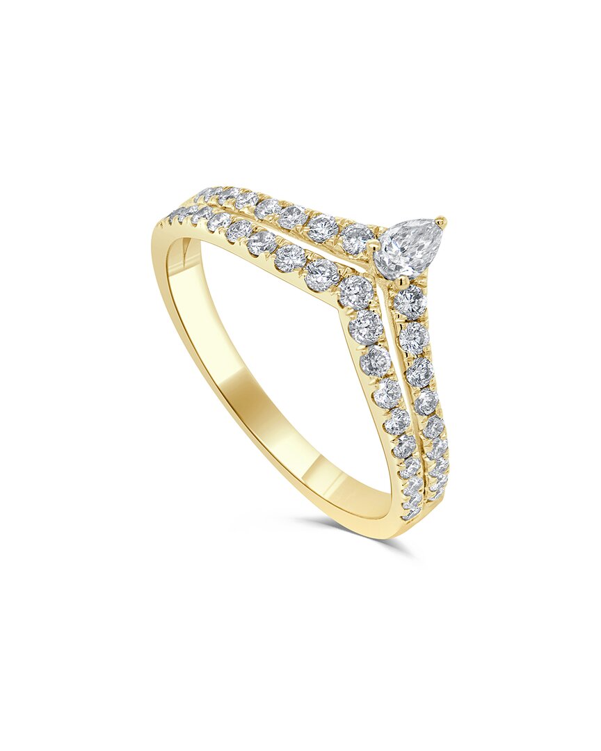 Sabrina Designs 14k 0.57 Ct. Tw. Diamond Crown Ring In Gold