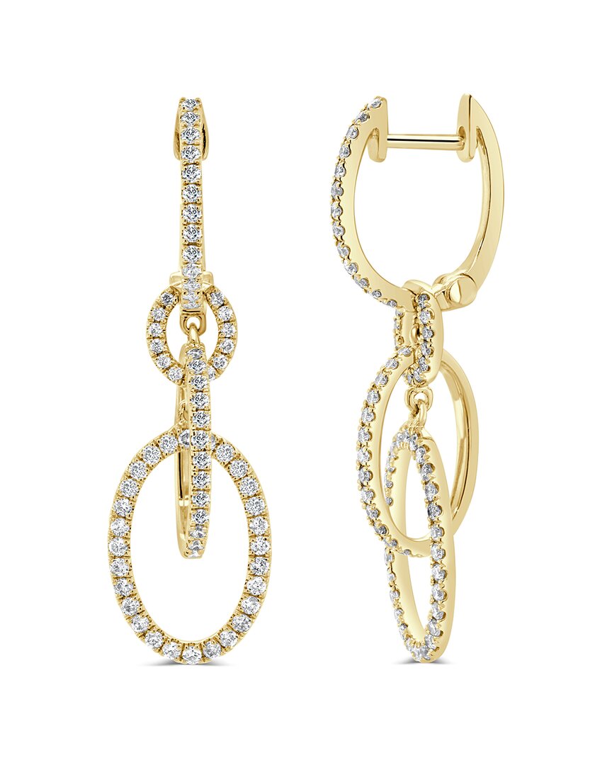 Sabrina Designs 14k 0.61 Ct. Tw. Diamond Link Dangle Earrings In Gold