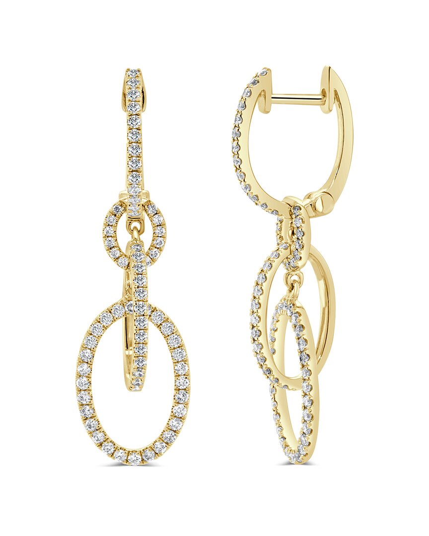 Sabrina Designs 14k 0.61 Ct. Tw. Diamond Link Dangle Earrings