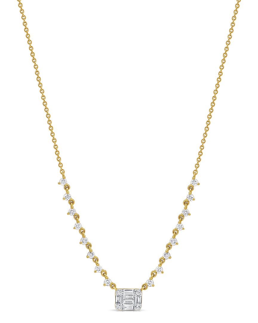 Sabrina Designs 14k 0.68 Ct. Tw. Diamond Necklace In Gold