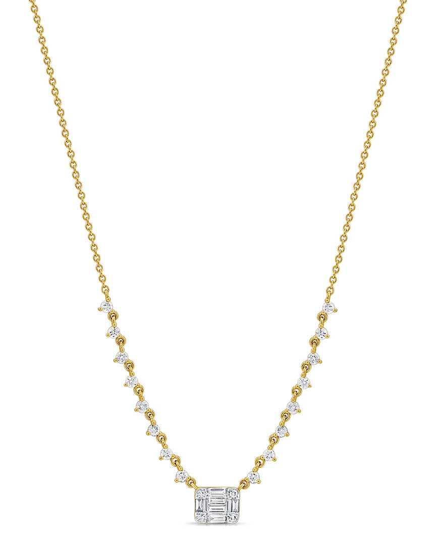 Sabrina Designs 14k 0.68 Ct. Tw. Diamond Necklace In Gold