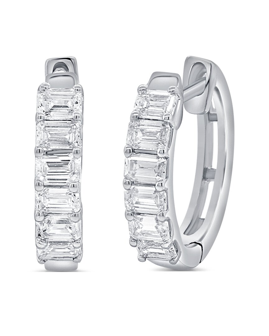 Sabrina Designs 14k 1.09 Ct. Tw. Diamond Huggie Earrings