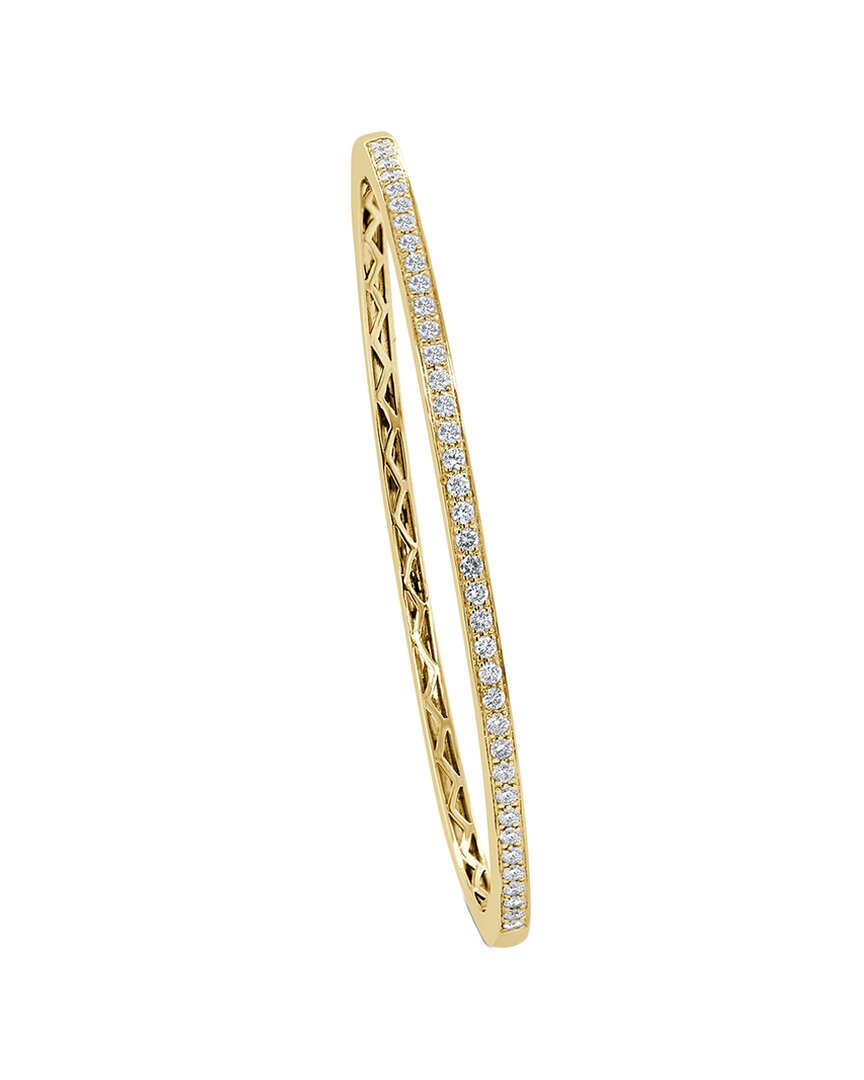 Sabrina Designs 14k 0.80 Ct. Tw. Diamond Bangle Bracelet In Gold