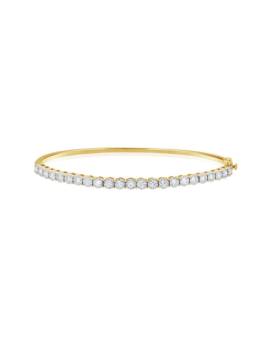 Sabrina Designs 14k 1.06 Ct. Tw. Diamond Bangle Bracelet In Gold