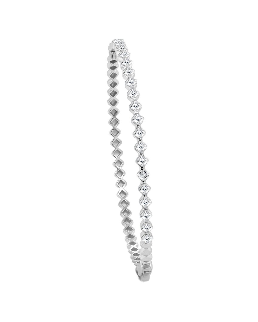 Sabrina Designs 14k 1.70 Ct. Tw. Diamond Bangle Bracelet In White