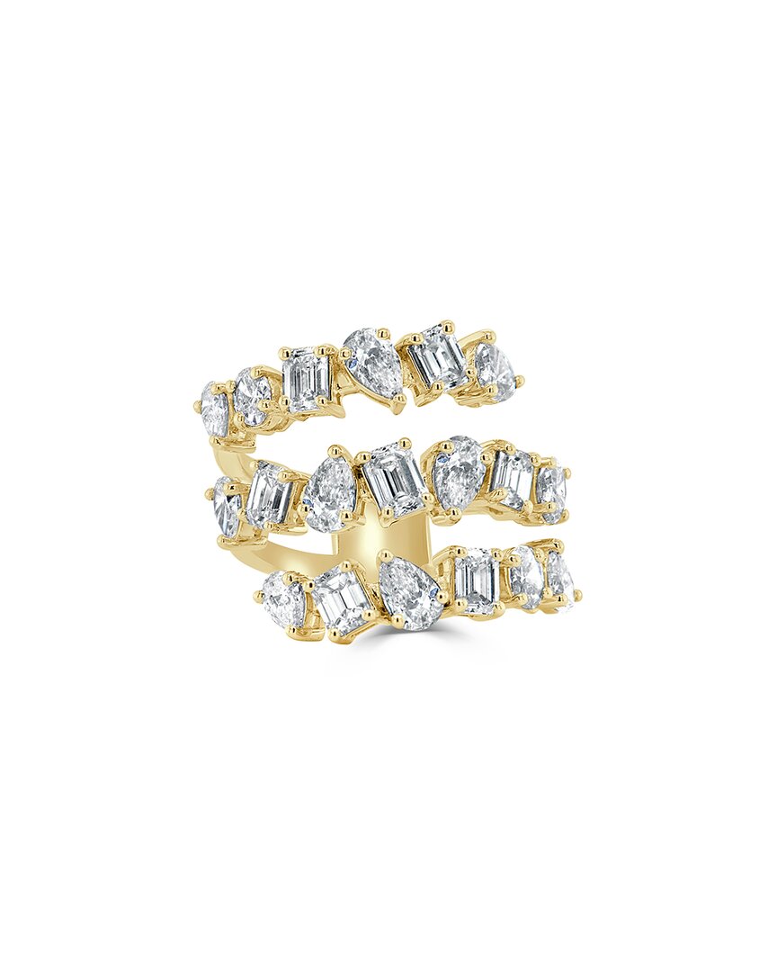Sabrina Designs 14k 3.10 Ct. Tw. Diamond Fancy Shape Wrap Ring