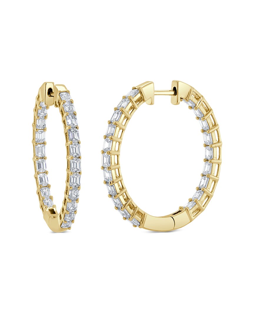 Sabrina Designs 14k 3.63 Ct. Tw. Diamond Hoops In Gold