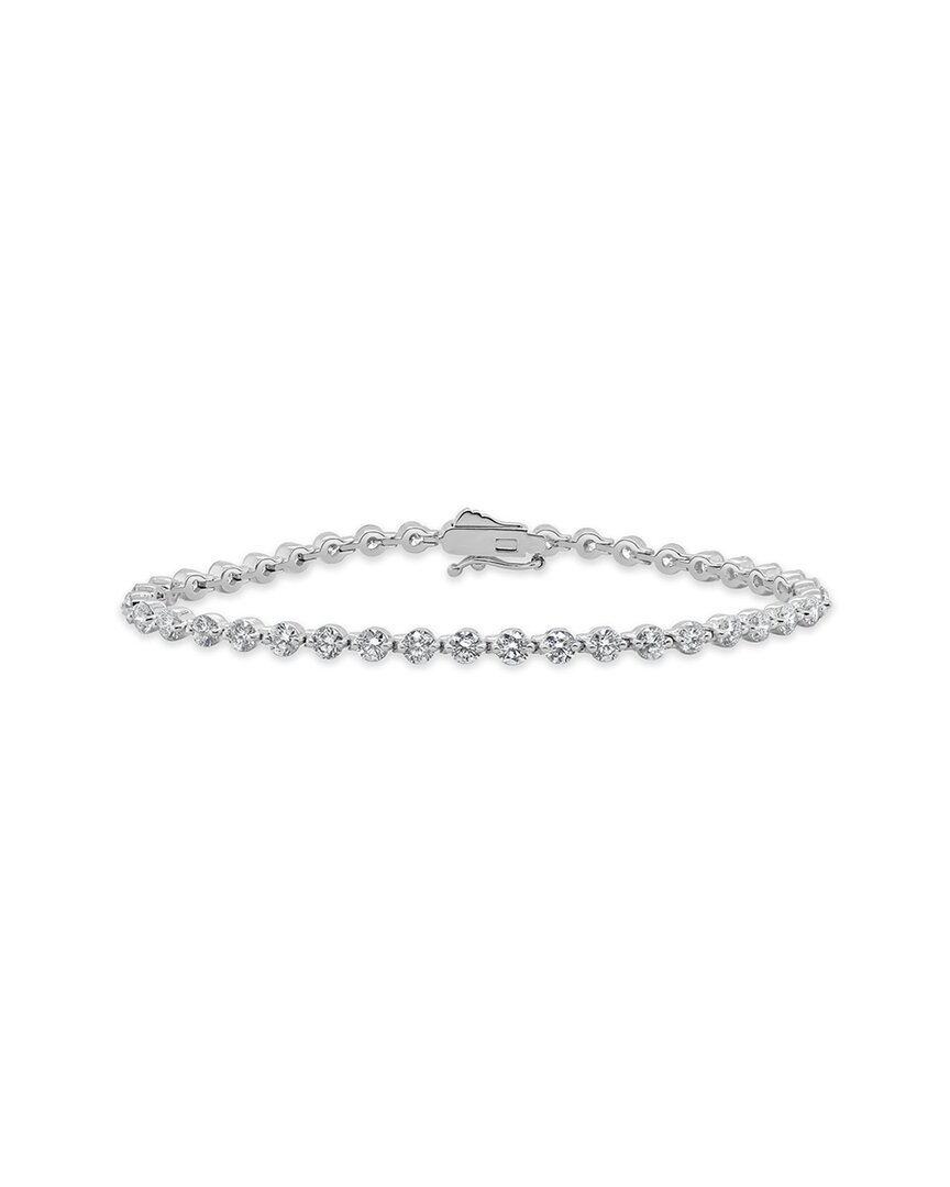 Sabrina Designs 14k 4.98 Ct. Tw. Diamond Tennis Bracelet In Metallic