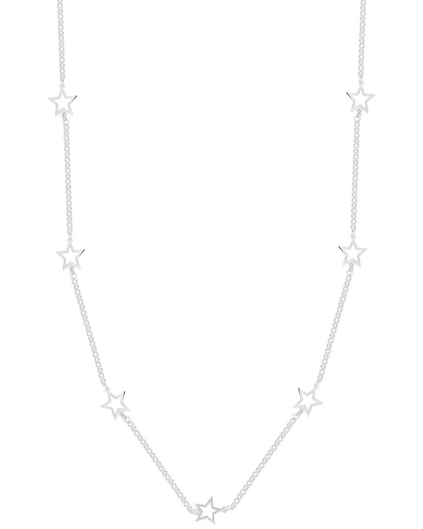 Sphera Milano Silver Star Choker Necklace