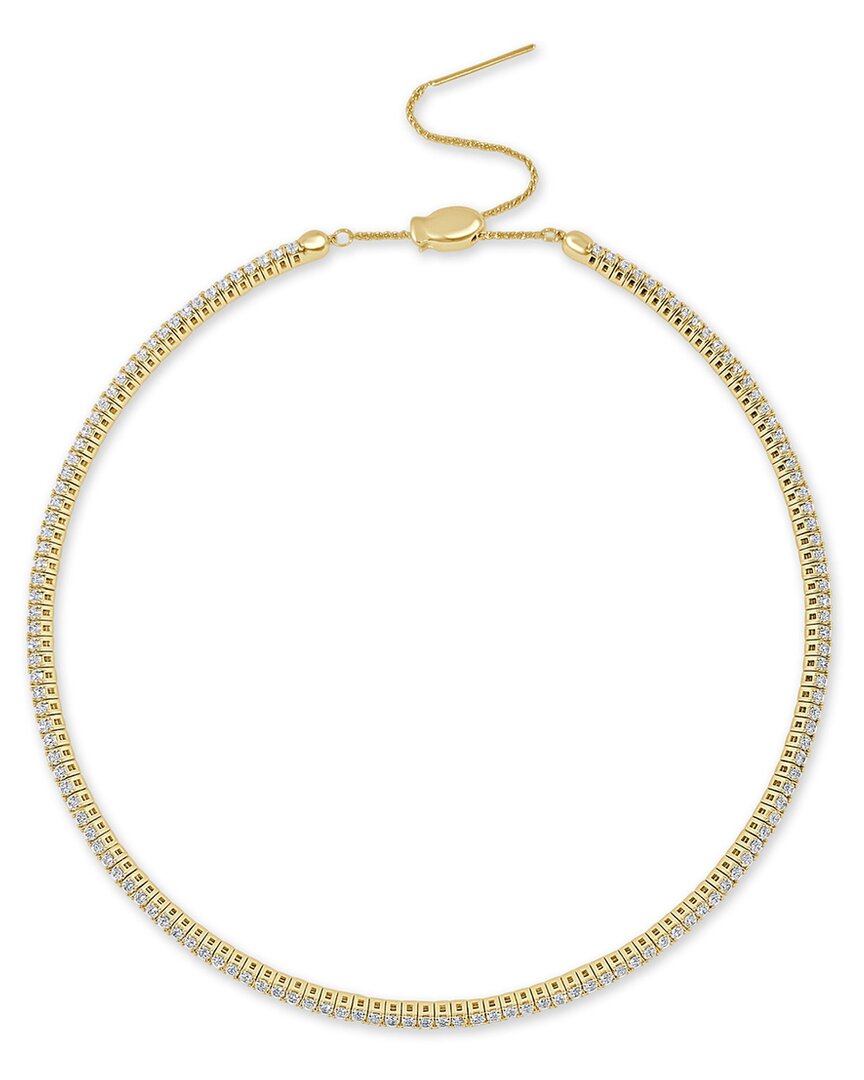 Sabrina Designs 14k 3.33 Ct. Tw. Diamond Flexible Choker Necklace