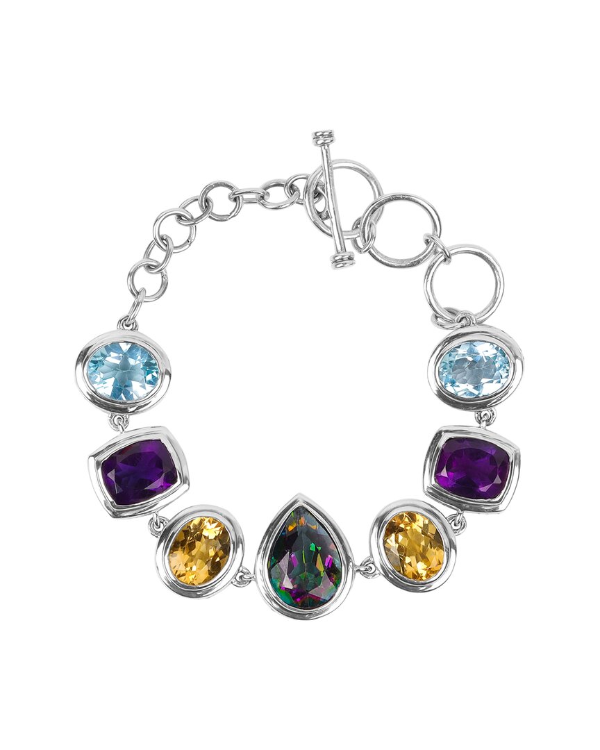 Tiramisu 925 Silver 20.82 Cts. Mystic Quartz Bracelet