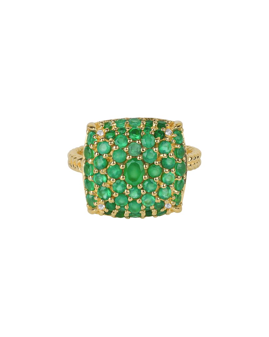 Tiramisu Gold Over Silver 2.43 Ct. Tw. Gemstone Ring