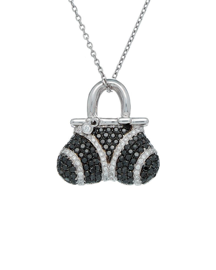 Image of Diana M K . ct. tw. Diamond Purse Necklace