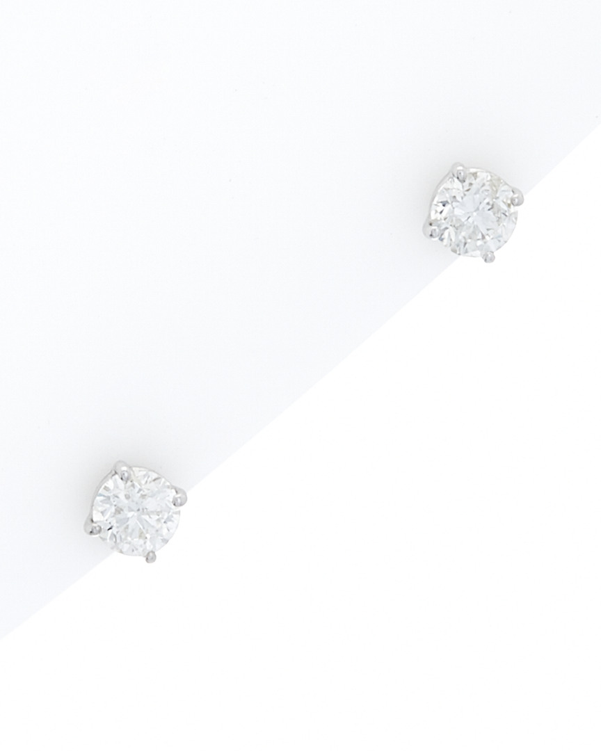 Diana M. Diana M 14k 1.00 Ct. Tw. Diamond Studs In Metallic