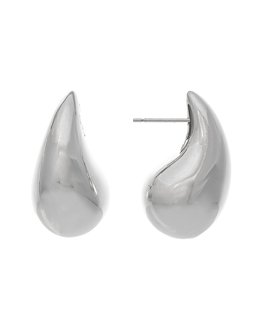 Shop Rivka Friedman Rhodium Plated Earrings