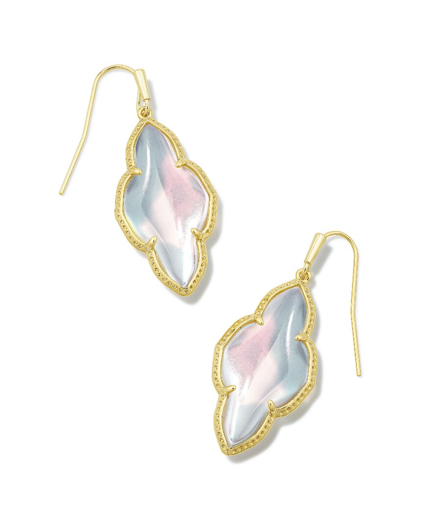 Kendra Scott Abbie 14k Plated Drop Earrings In Gold