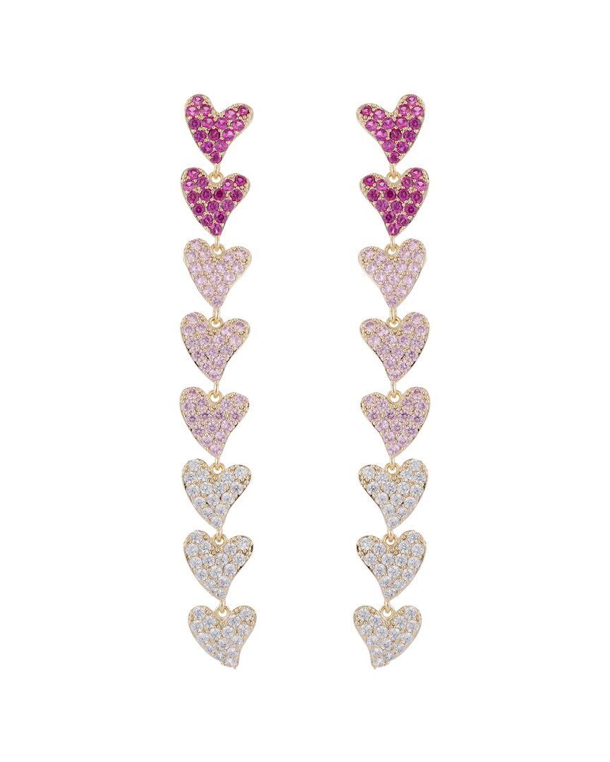 Eye Candy La Luxe Collection 18k Plated Cz Rainbow