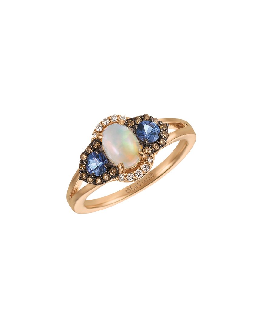 Le Vian ® 14k Strawberry Gold® 0.92 Ct. Tw. Diamond & Gemstone Ring