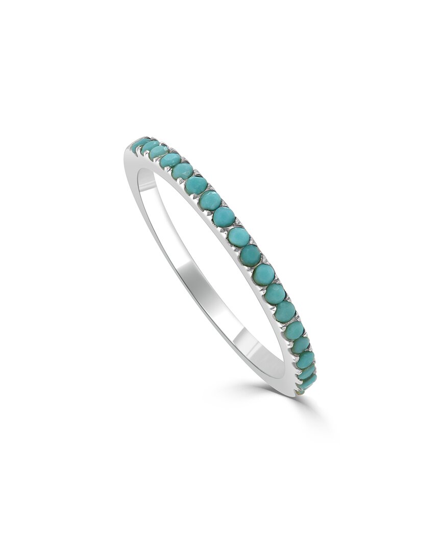 Sabrina Designs 14k 0.24 Ct. Tw. Turquoise Half-eternity Ring
