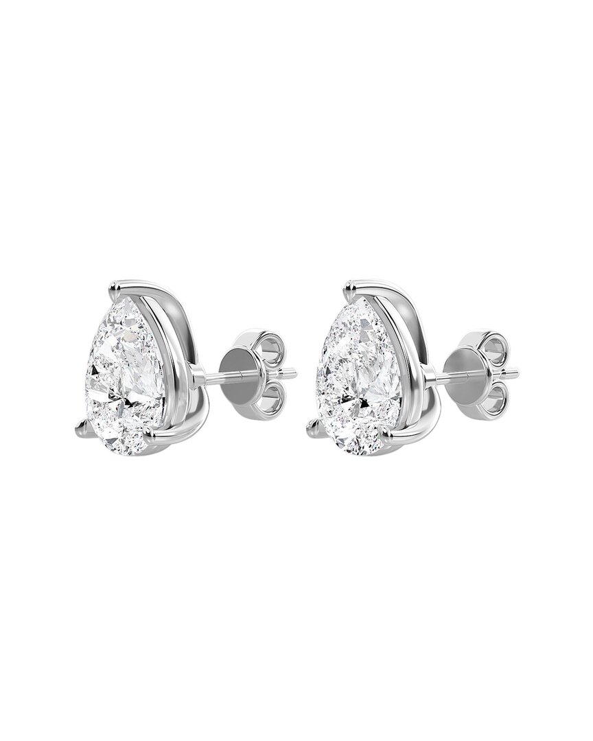 Diana M. Fine Jewelry 14k 0.51 Ct. Tw. Diamond Studs In Metallic
