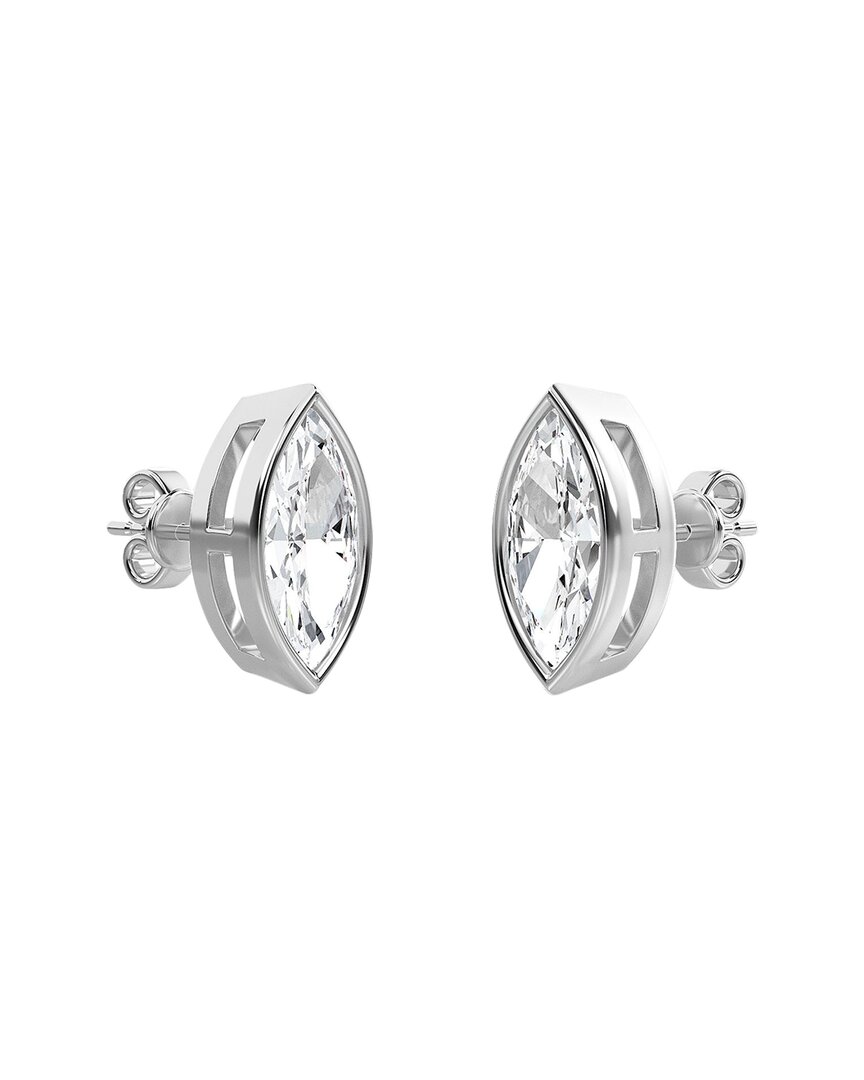 Diana M. Fine Jewelry 14k 0.48 Ct. Tw. Diamond Studs In Metallic