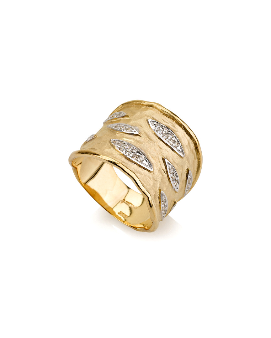 Shop I. Reiss 14k 0.25 Ct. Tw. Diamond Cuff Ring