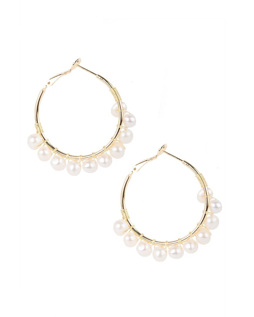 Saachi 7mm Rushing Water Earrings