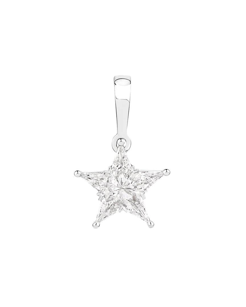 Shop Diana M. Fine Jewelry 14k 0.52 Ct. Tw. Diamond Star Pendant