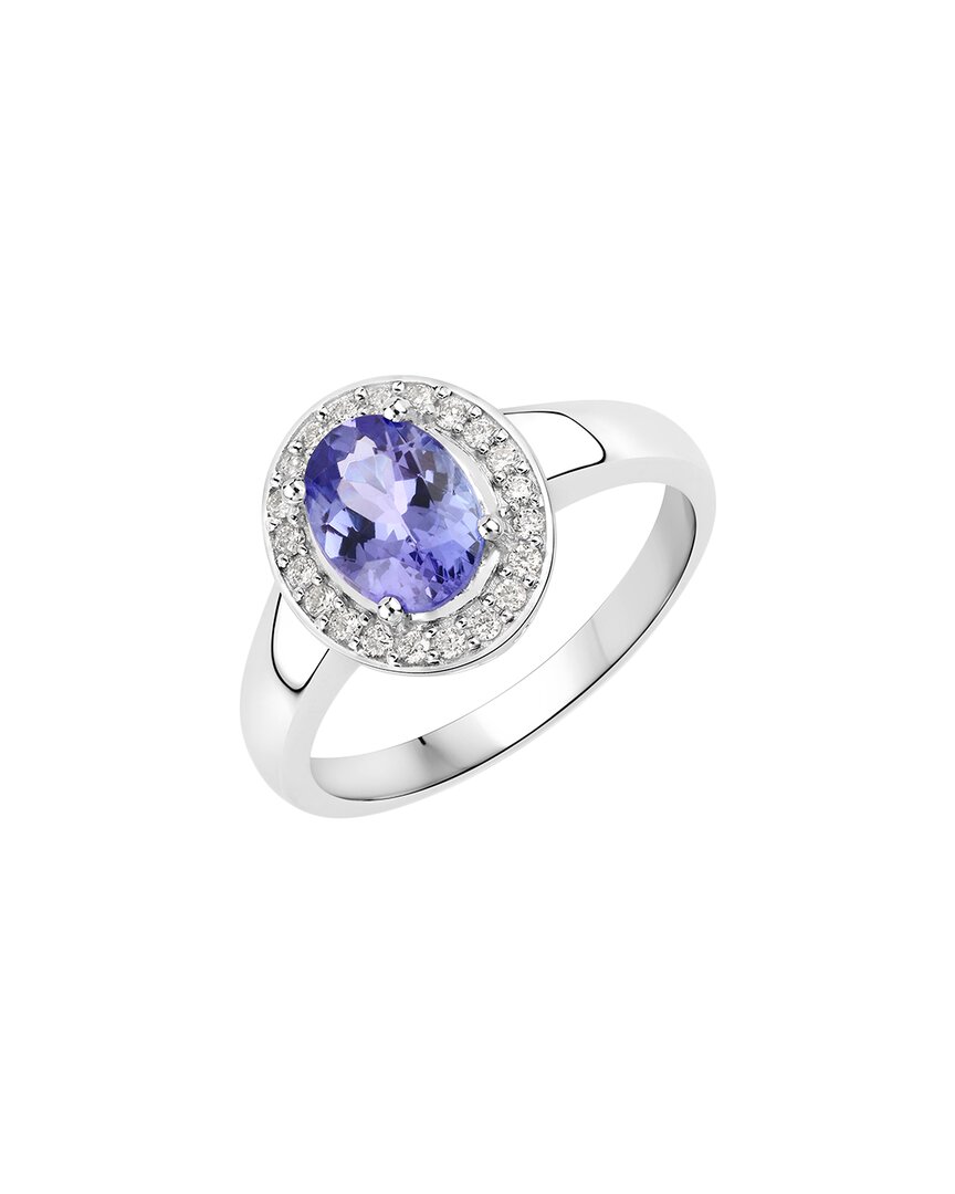 Shop Diana M. Fine Jewelry 14k 1.32 Ct. Tw. Diamond & Tanzanite Ring