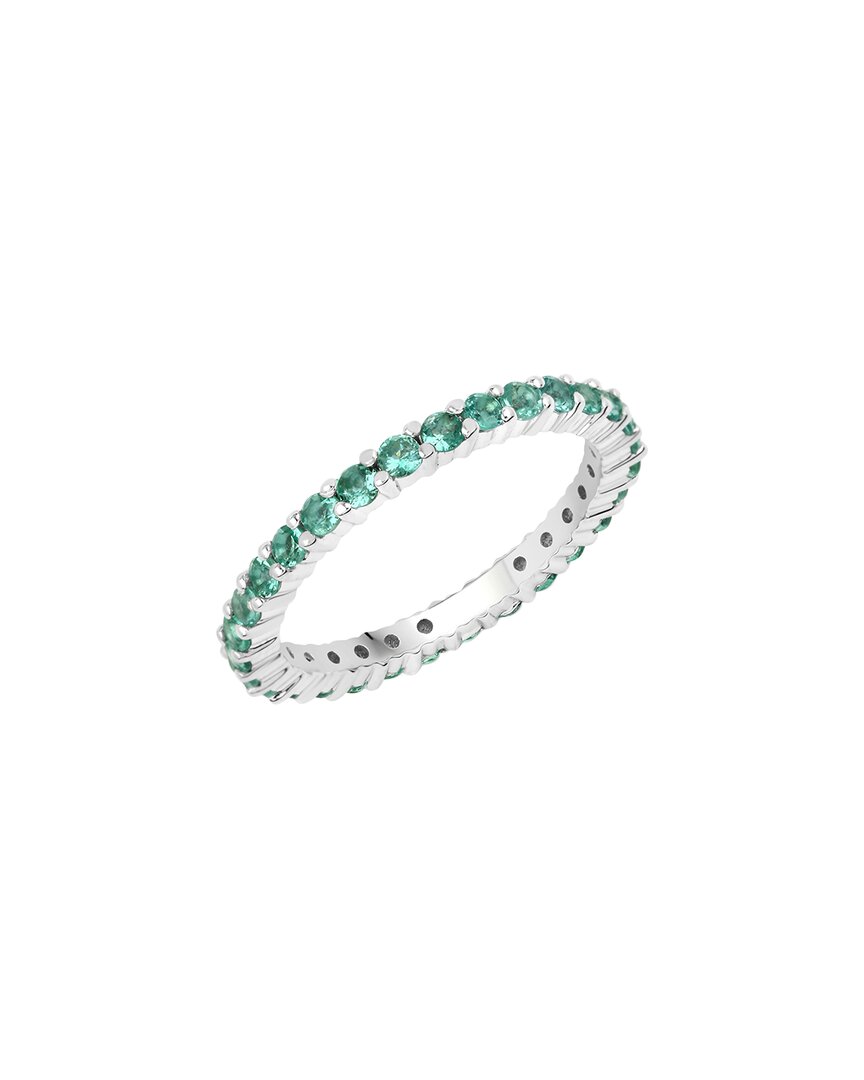 Diana M. Fine Jewelry 14k 1.02 Ct. Tw. Emerald Eternity Ring