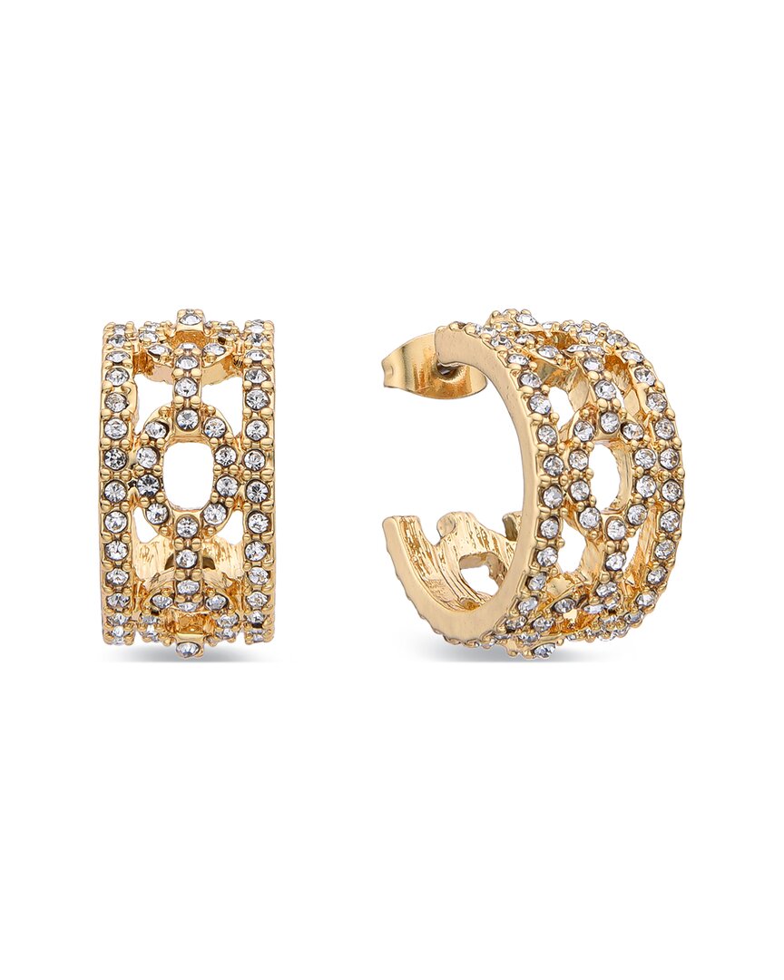 Shop Eye Candy La Cz Noemie Huggie Studs