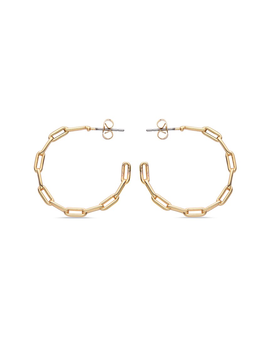 Eye Candy La Jeanne Chain Link Loop Earrings
