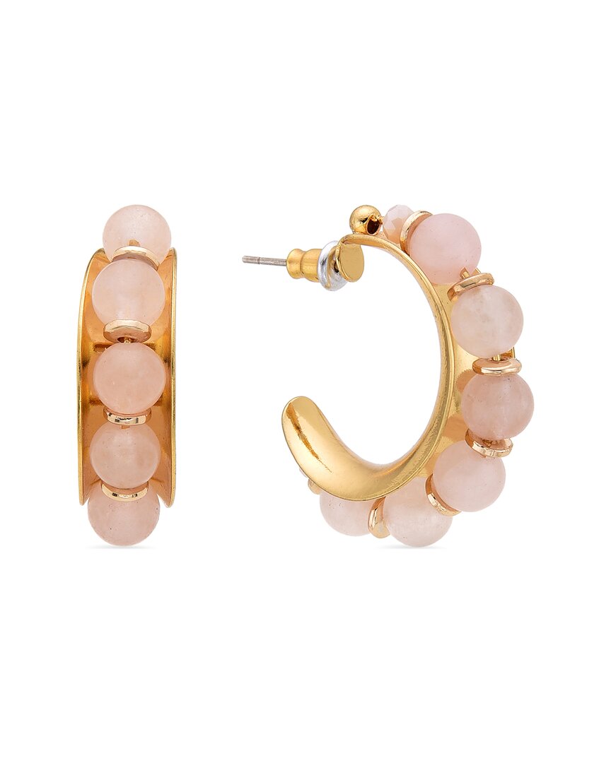 Eye Candy La Agate Mia Half Loop Earrings