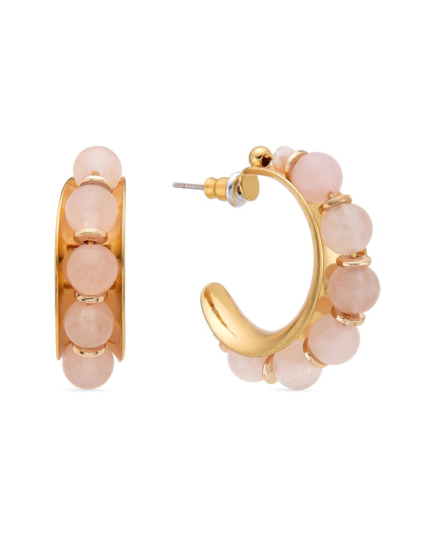 Shop Eye Candy La Agate Mia Half Loop Earrings