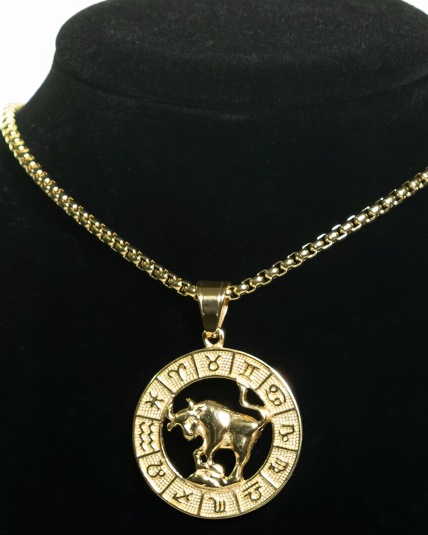 Jean Claude Zodiac Collection Taurus Pendant Necklace