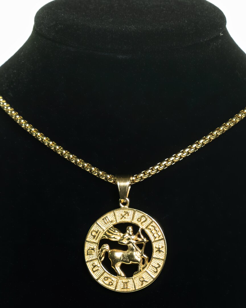 Jean Claude Zodiac Collection Sagittarius Pendant Necklace