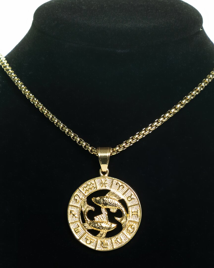 Jean Claude Zodiac Collection Pisces Pendant Necklace