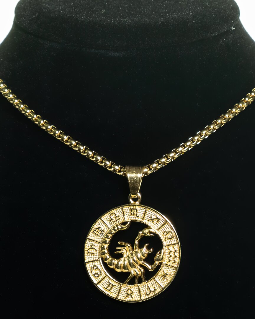 Jean Claude Zodiac Collection Scorpio Pendant Necklace