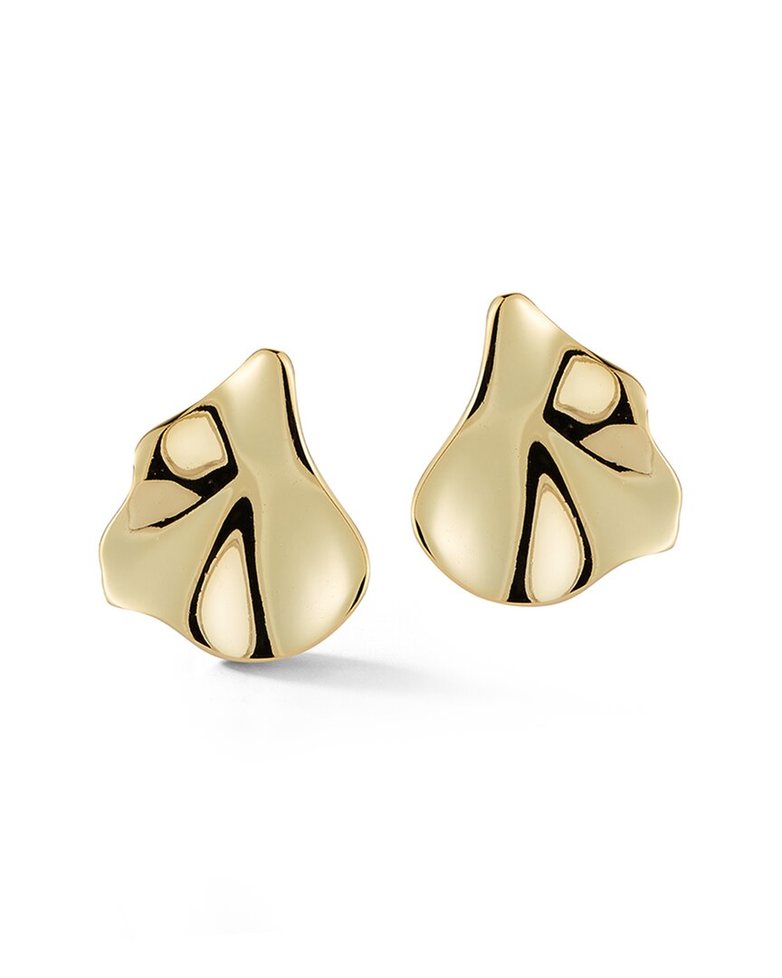 Glaze Jewelry 14k Over Silver Concave Earrings