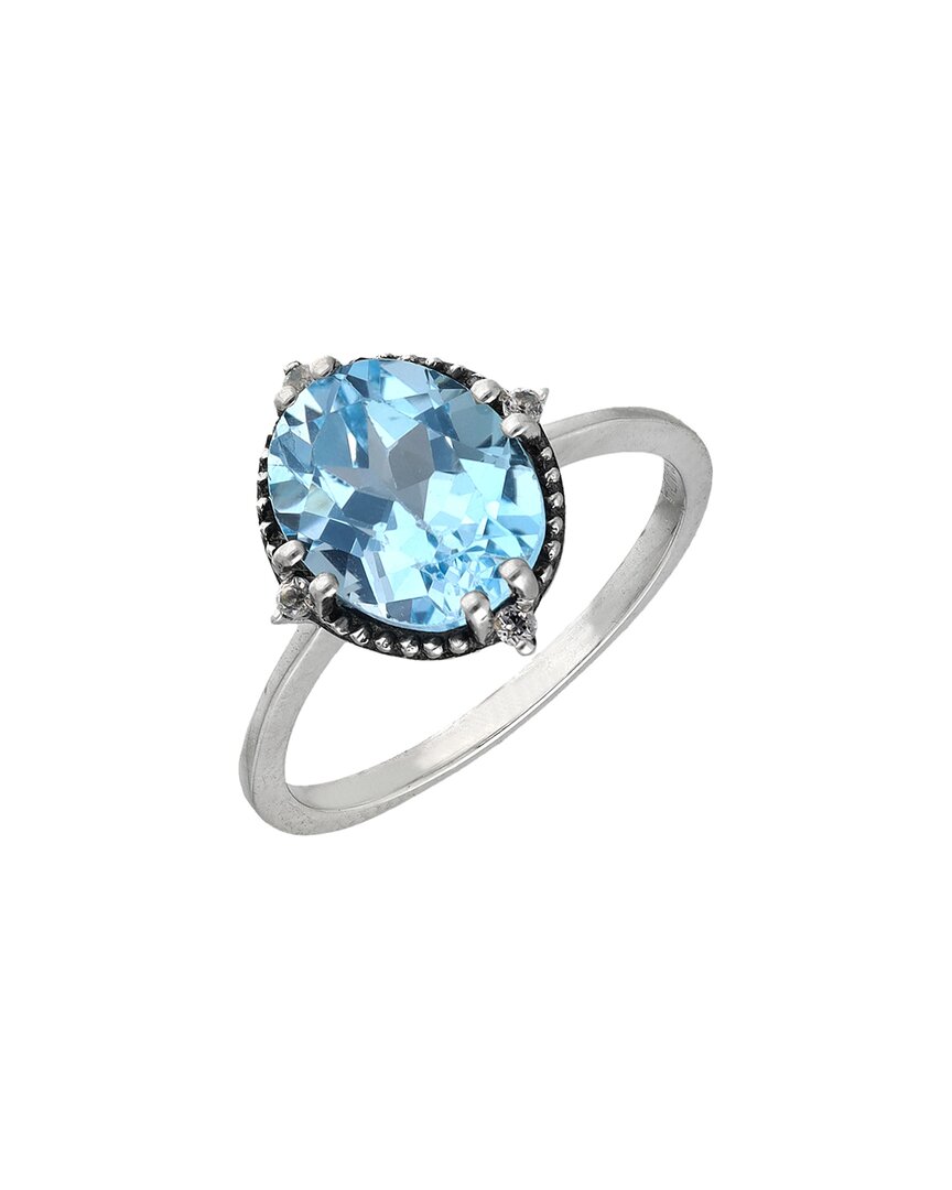 Shop Tiramisu Silver 3.29 Ct. Tw. Gemstone Ring