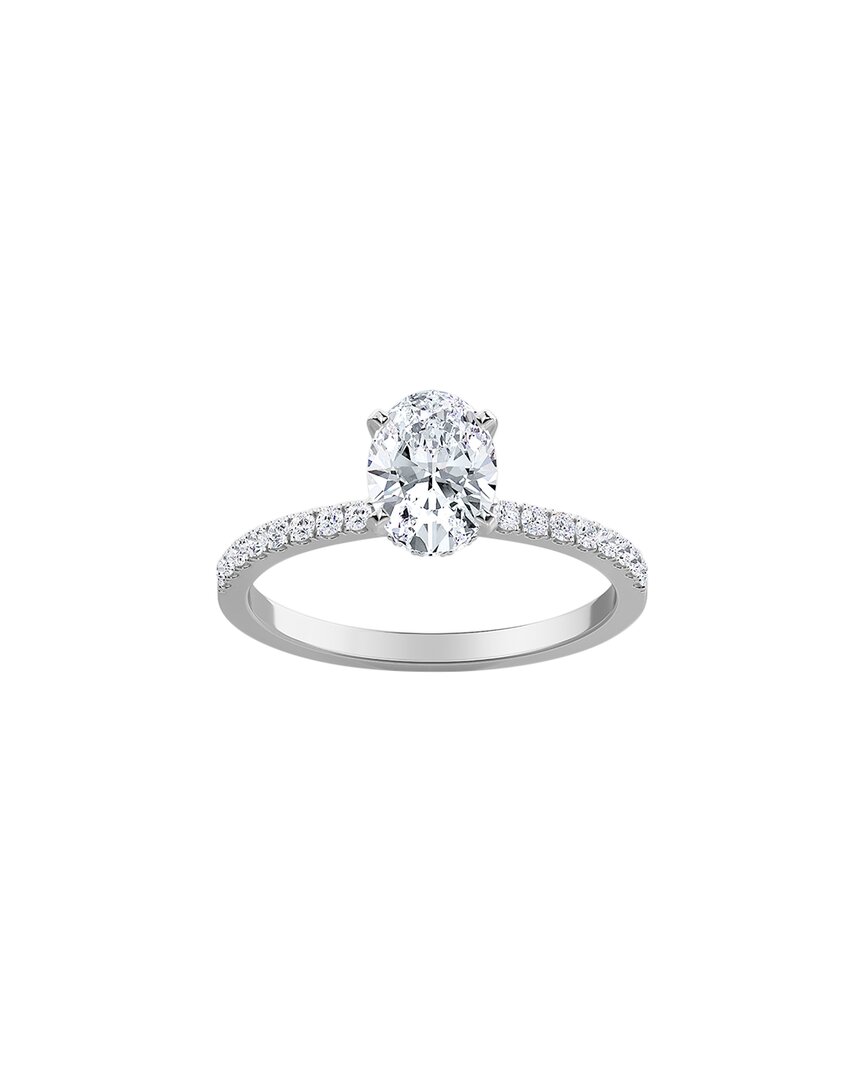 Diana M. Fine Jewelry 14k 2.31 Ct. Tw. Diamond Hidden Halo Half-eternity Ring In White