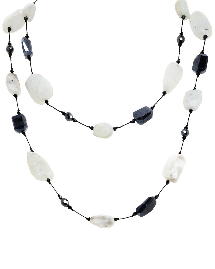 MARGO MORRISON MARGO MORRISON SILVER COATED BLACK SPINEL