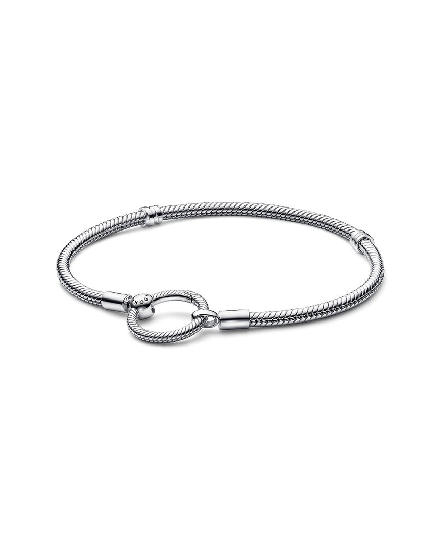 Pandora Moments Chain Bangle Bracelet In Metallic