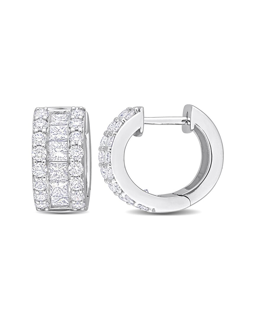 Rina Limor 14k 2.37 Ct. Tw. Diamond Huggie Hoops