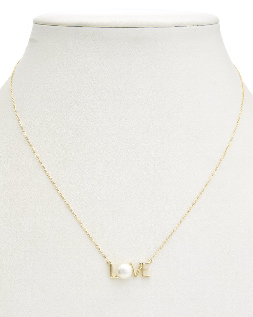 Shop Rina Limor 10k 7-7.5mm Pearl Necklace
