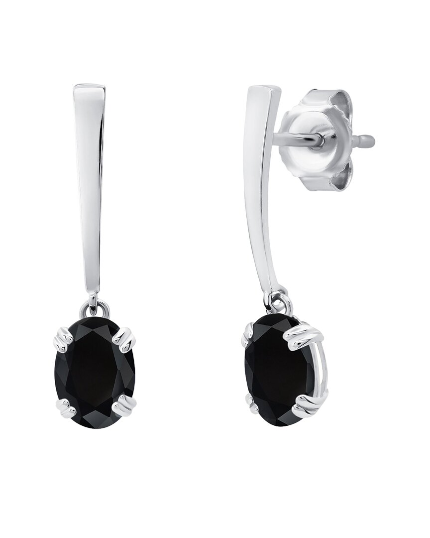 Shop Max + Stone 14k 1.18 Ct. Tw. Onyx Dangle Earrings