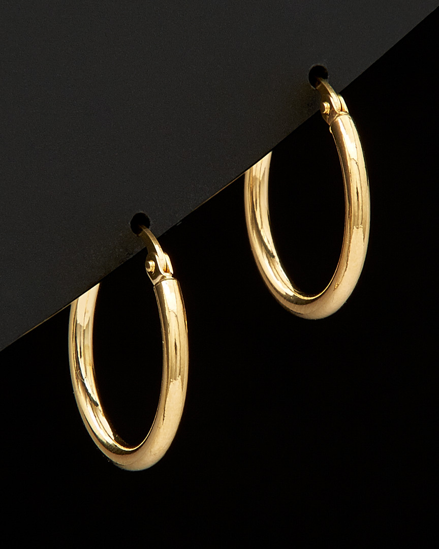 Italian Gold Hoop Earrings