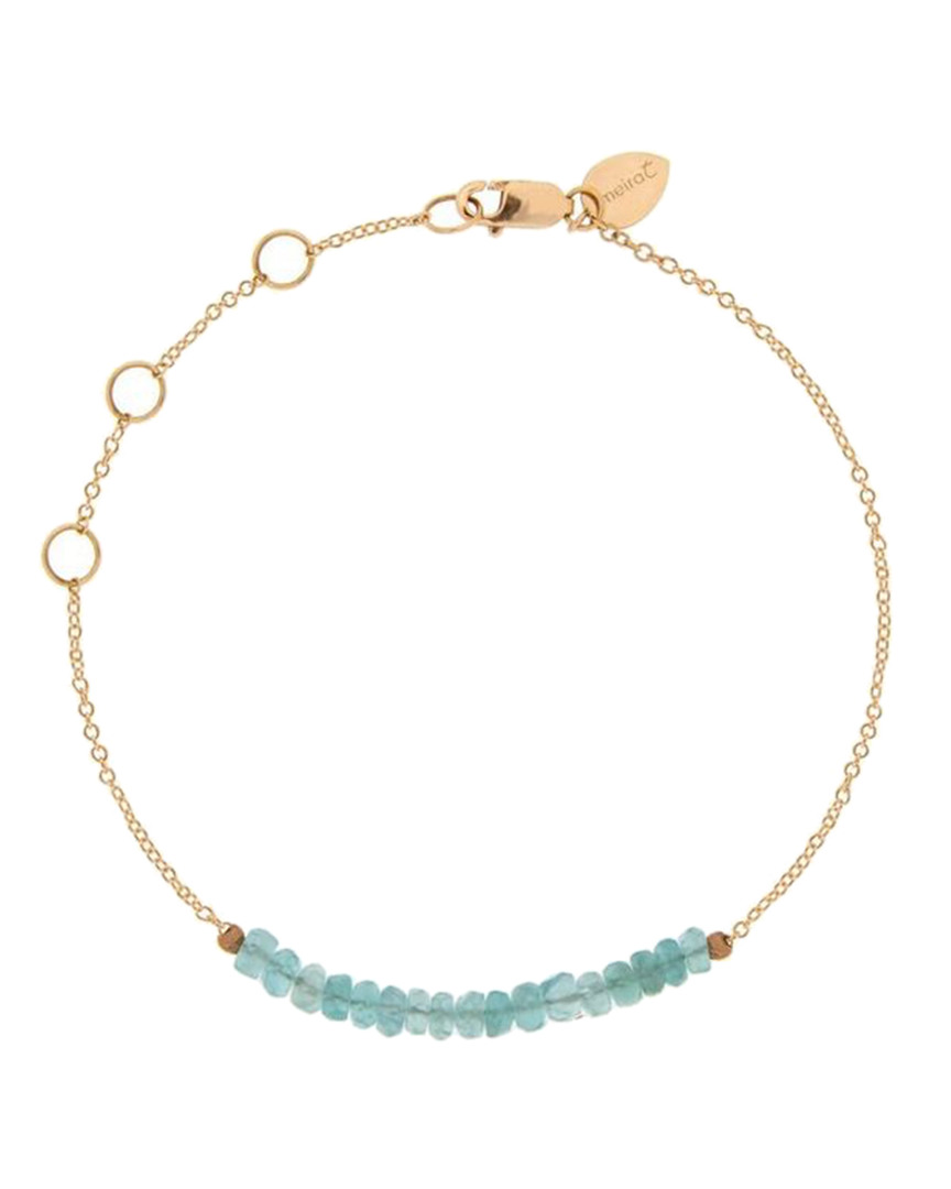 Meira T 14k Apatite Bracelet In Gold