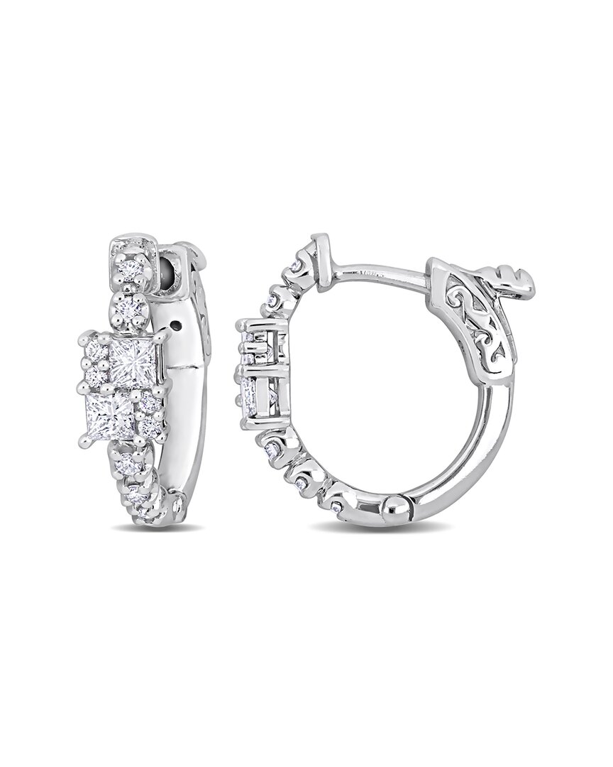 Rina Limor 14k 0.57 Ct. Tw. Diamond Hoops