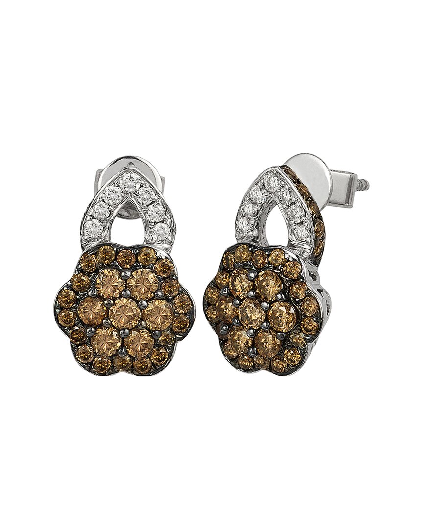 Le Vian Princess Alexandra 14k Vanilla Gold 1.22 Ct. Tw. Diamond Earrings